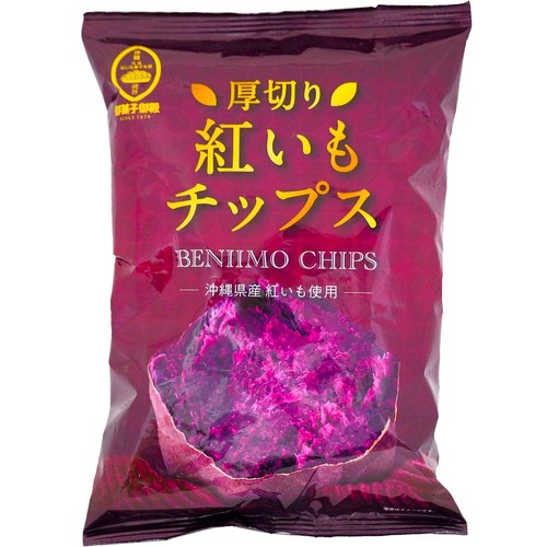 御菓子御殿 厚切り紅いもチップス 70g