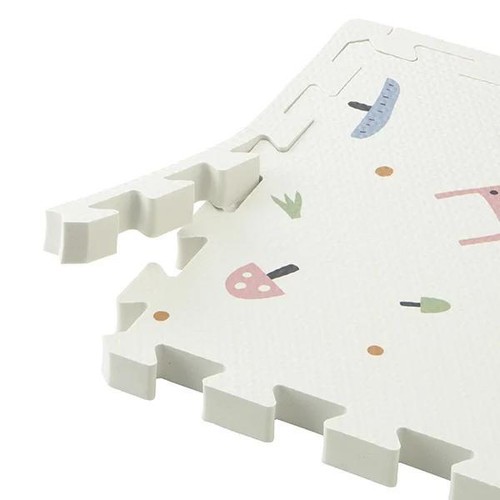 防音・抗菌ジョイントマット(厚さ2cm) 30 x 30cm 9枚入り 動物柄 ホームコーディ