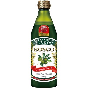日清オイリオ ボスコエキストラバージンオリーブオイル 684g Green