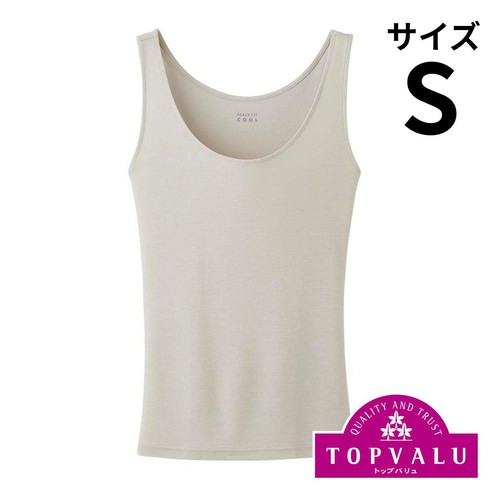 PEACE FIT(ピースフィット) COOL タンクトップ 婦人 ベージュS トップ