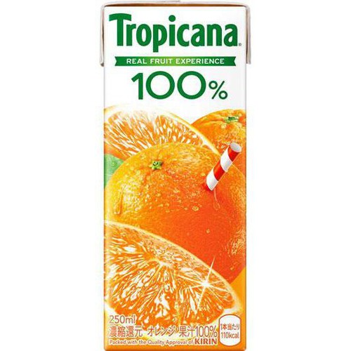 キリンビバレッジ トロピカーナ 100%オレンジ 250ml
