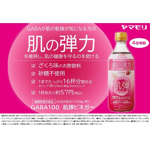 ヤマモリ GABA100肌弾ビネガー 500ml
