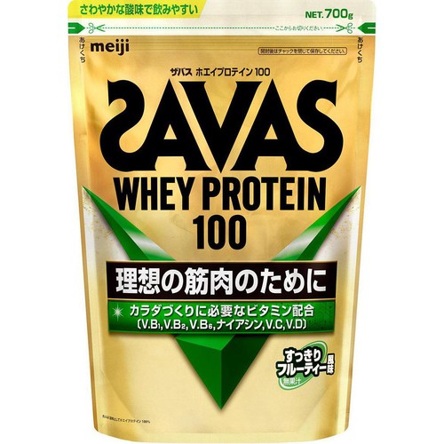 明治 ザバス ホエイプロテイン100 すっきりフルーティ風味 700g