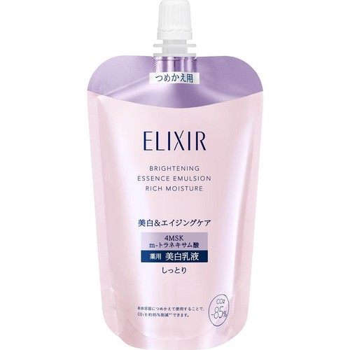 エリクシール ホワイト ブライトニング エマルジョン しっとりタイプ ca つめかえ用 110mL