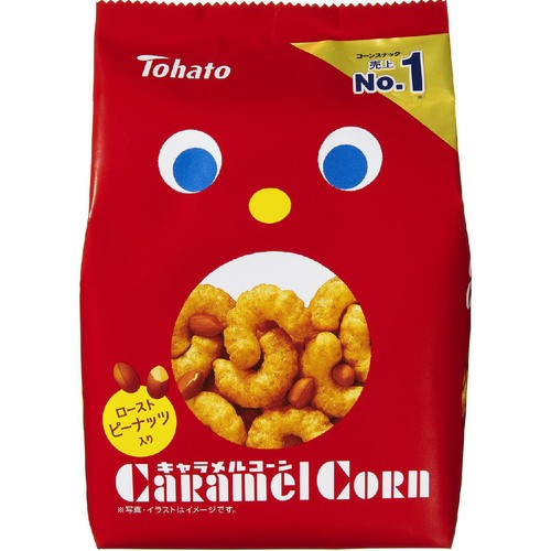 東ハト キャラメルコーン 70g