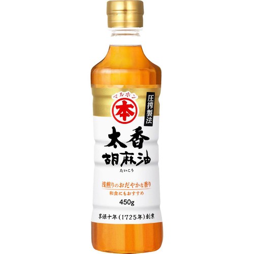 竹本油脂 太香胡麻油ペット 450g