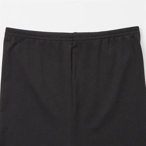 PEACE FIT(ピースフィット) COOL さらさら速乾レギンス マイクロミニ丈 クロ 140cm トップバリュ
