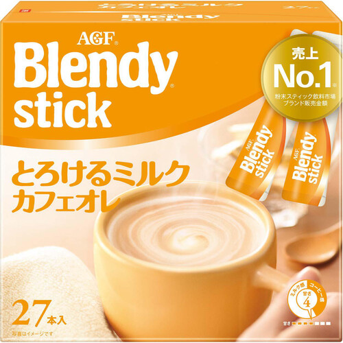 味の素AGF ブレンディスティック とろけるミルクカフェオレ スティック