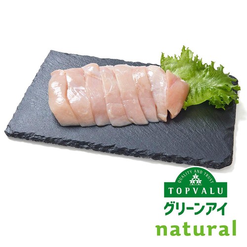純輝鶏 皮なしむね肉スティックカット 170g-230g 【冷蔵】トップバリュグリーンアイ 青森県産