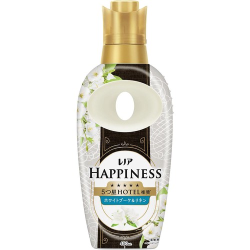 P&G レノアハピネス 夢ふわタッチ ホワイトブーケ&リネンの香り 本体 450mL