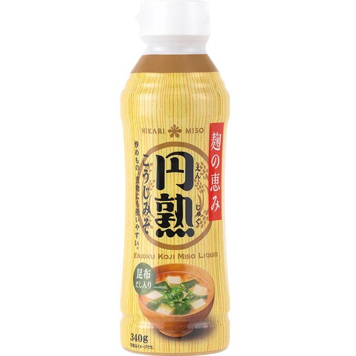 ひかり味噌 円熟こうじみそ 液状タイプ 340g
