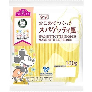 やさしごはんおこめでつくったスパゲッティ風 120g トップバリュ Green