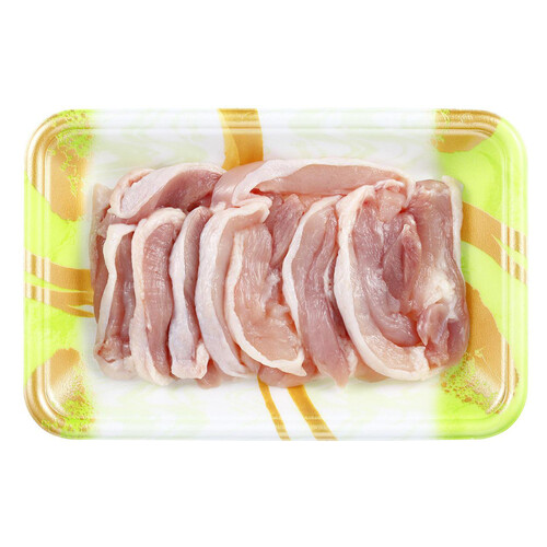 純輝鶏 もも肉うす切り 120g-180g 【冷蔵】トップバリュグリーンアイ