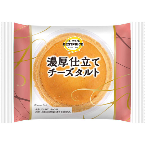 濃厚仕立てチーズタルト 1個 トップバリュベストプライス Green Beans