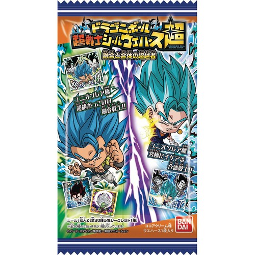 バンダイ ドラゴンボール 超戦士シールウエハース超 融合と合体の超越