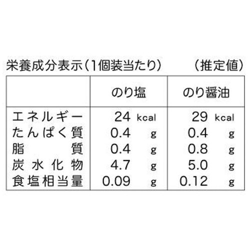 三幸製菓 おかき餅 2種ののり味 82g
