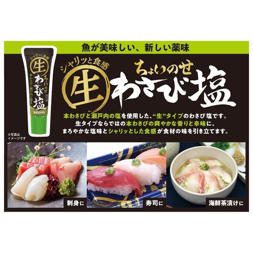 【冷蔵】BANJO 生わさび塩 25g