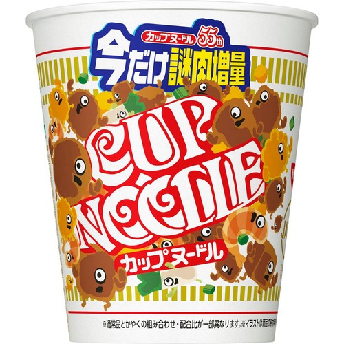 日清食品 カップヌードル 今だけ謎肉増量 80g Green Beans | グリーン