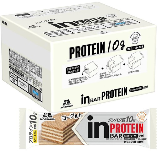 激安　inバープロテイン ヨーグルト　1ケース144個　送料込み1個119.9円 森永製菓 inバープロテイン ヨーグルト 12本 Green Beans | グリーン