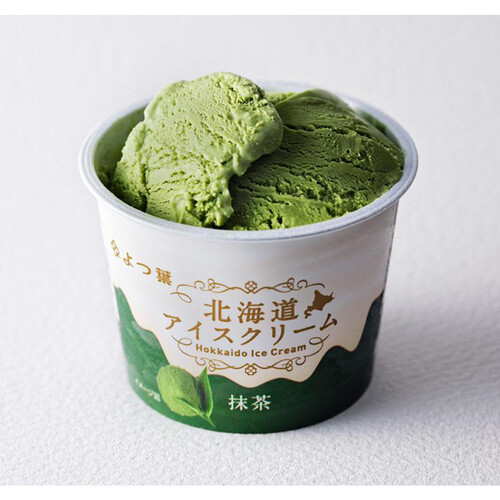 よつ葉乳業 北海道アイスクリーム 抹茶 114ml Green Beans