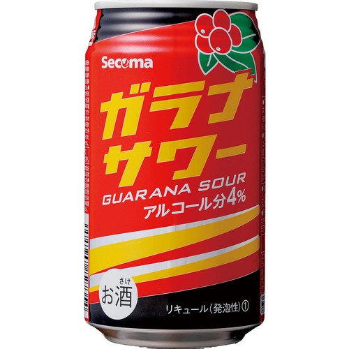 【北海道/4%】 セコマ ガラナサワー 350ml