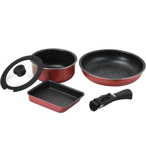 【新品・未使用品】フライパン・鍋 11点セット マーブルコート 楽天市場】フライパンセット マーブルコートの通販