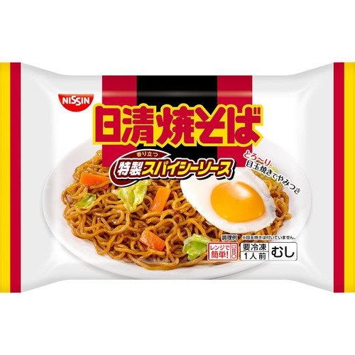 日清食品 日清焼そば スパイシーソース【冷凍】 1人前 186g Green
