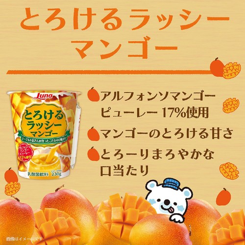 日本ルナ とろけるラッシー マンゴー 230g