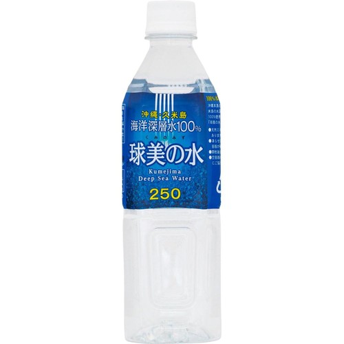 久米島海洋深層水開発 球美の水硬度 250 500ml
