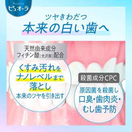 花王 ピュオーラ ナノブライト美白ケア 液体ハミガキ 400ml