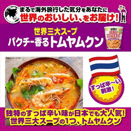 日清食品 カップヌードル パクチー香るトムヤムクン 75g Green Beans