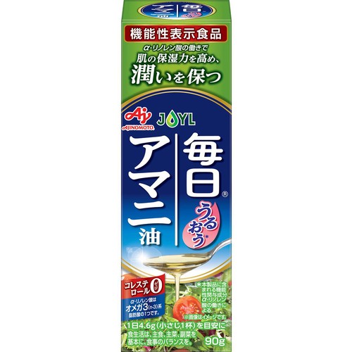 J−オイルミルズ AJINOMOTO毎日アマニ油 90g Green Beans | グリーン