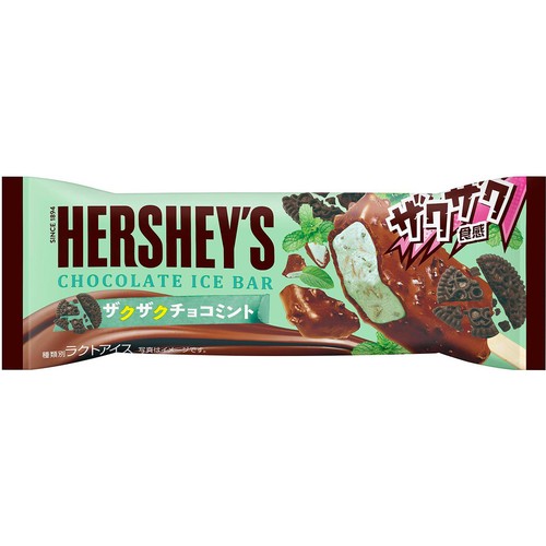 ロッテ ハーシーチョコレートアイスバーザクザクチョコミント 90ml