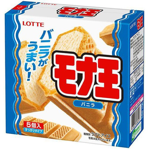 ロッテ モナ王マルチバニラ 100ml x 5個入