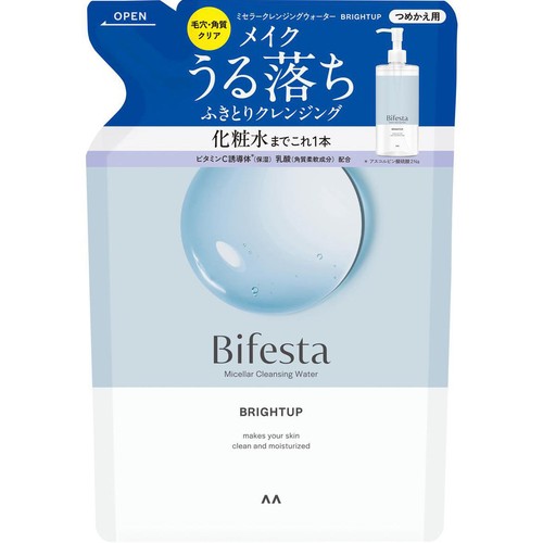 Bifesta ミセラークレンジングウォーター ブライトアップ つめかえ用 360ml