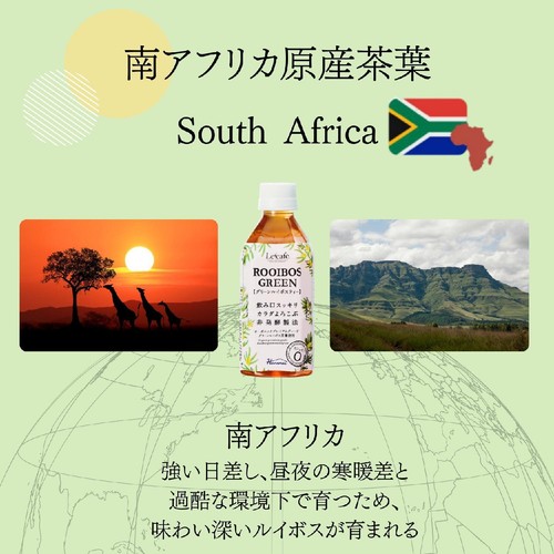 ハルナプロデュース ルカフェ ルイボスグリーン 350ml