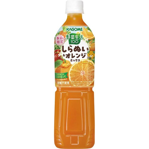 カゴメ 野菜生活100 しらぬい&オレンジミックス 720ml Green Beans