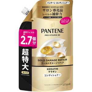 P&G パンテーン ゴールドダメージリペア コンディショナー つめかえ超