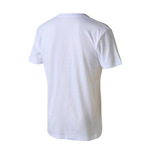 オーガニックコットン100% 半袖VネックTシャツ 紳士 シロ M トップバリュ