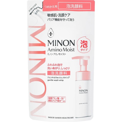 ミノン アミノモイスト ジェントルウォッシュ ホイップ つめかえ用 130mL
