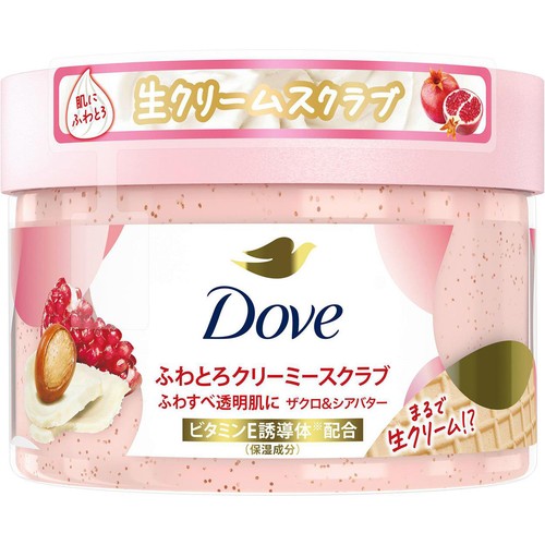 ユニリーバ ダヴ ふわとろクリーミースクラブ ザクロ&シアバター 298g
