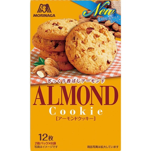 森永製菓 アーモンドクッキー 2枚パック x 6袋