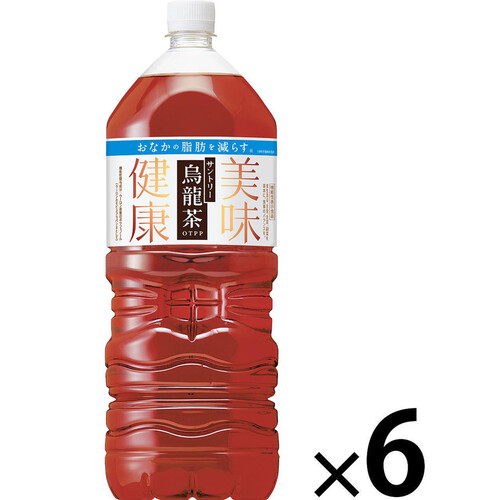 サントリー 烏龍茶 1ケース 2000ml x 6本