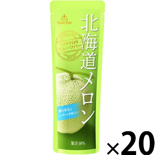 ゴールドパック 北海道メロン 1ケース 80g x 20袋