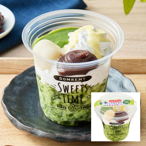 ドンレミー 丸七製茶監修 抹茶金時風パフェ 1個