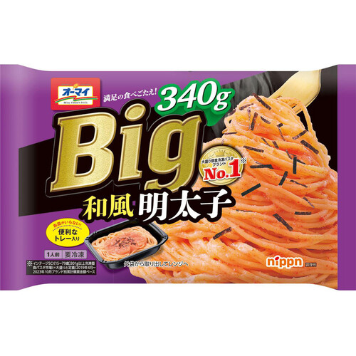 ニップン オーマイ Big 和風明太子【冷凍】 340g