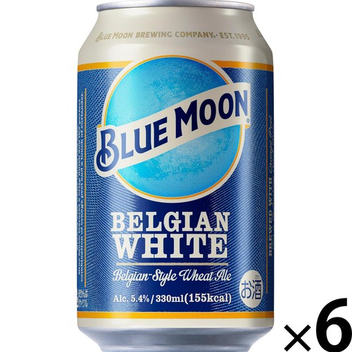 【5.4%/ベトナム産】 白鶴 ブルームーン 330ml x 6本