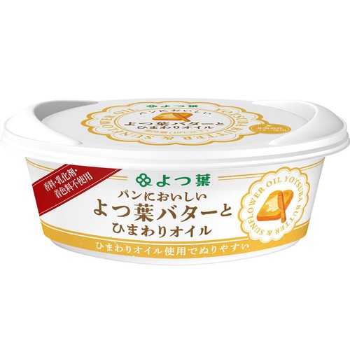 よつ葉乳業 パンにおいしい よつ葉バターとひまわりオイル 100g