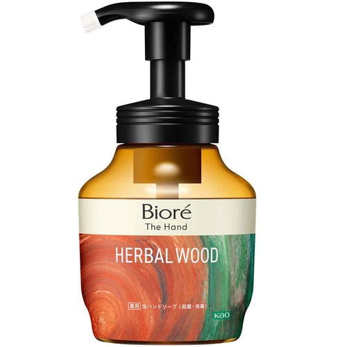 花王 ビオレ ザ ハンド 泡ハンドソープ ハーバルウッドの香り ポンプ 280ml