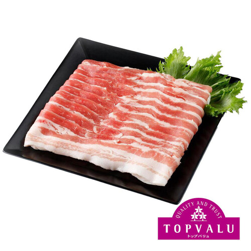 うまみ和豚 国産豚肉ばらうす切り 180g～280g 【冷蔵】トップバリュ